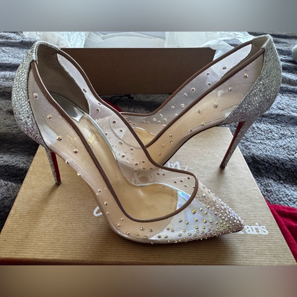 Christian Louboutin
Follies 100MM Mesh Strass Pumps - Picture 8 of 11